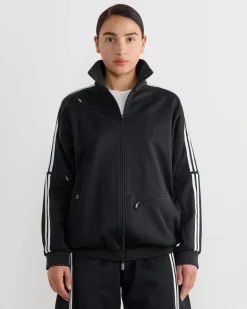 Active Knit Track Jacket in Navy