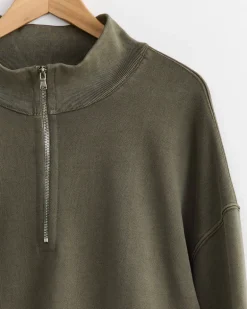 Alpina Pullover in 22oz French Terry Olive