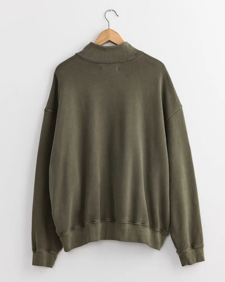 Alpina Pullover in 22oz French Terry Olive