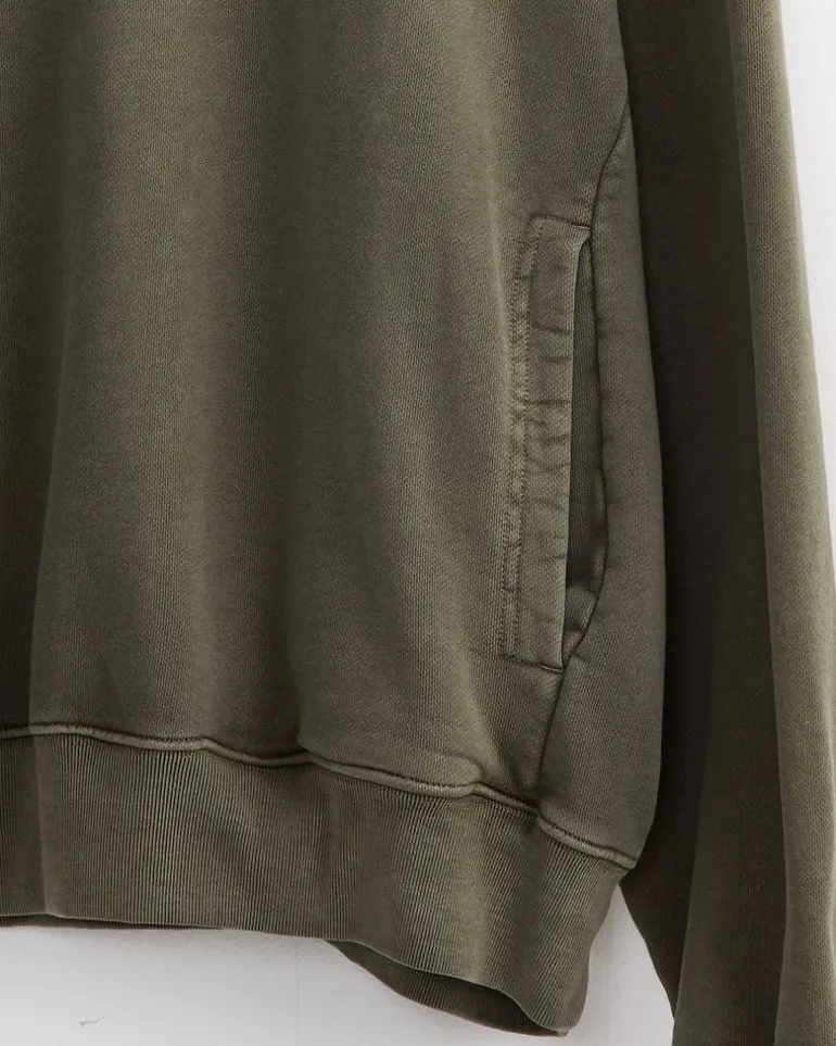 Alpina Pullover in 22oz French Terry Olive
