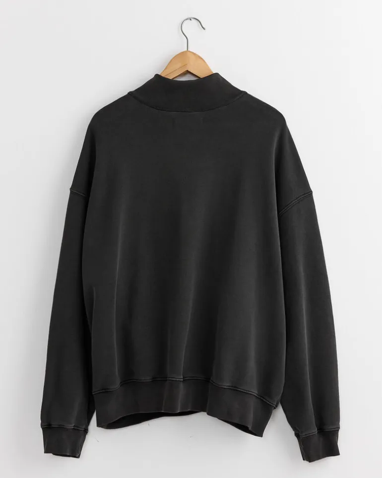 Alpina Pullover in 22oz French Terry Grey