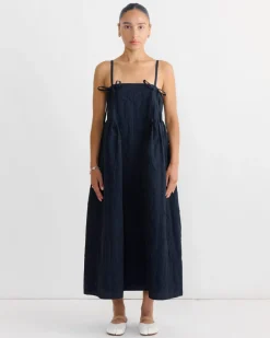 Ambra Dress in Navy
