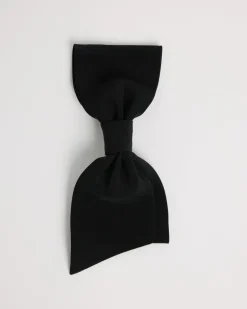 Asymmetrical Bow in Black