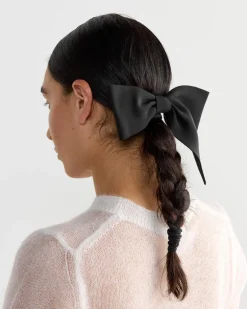 Asymmetrical Bow in Black