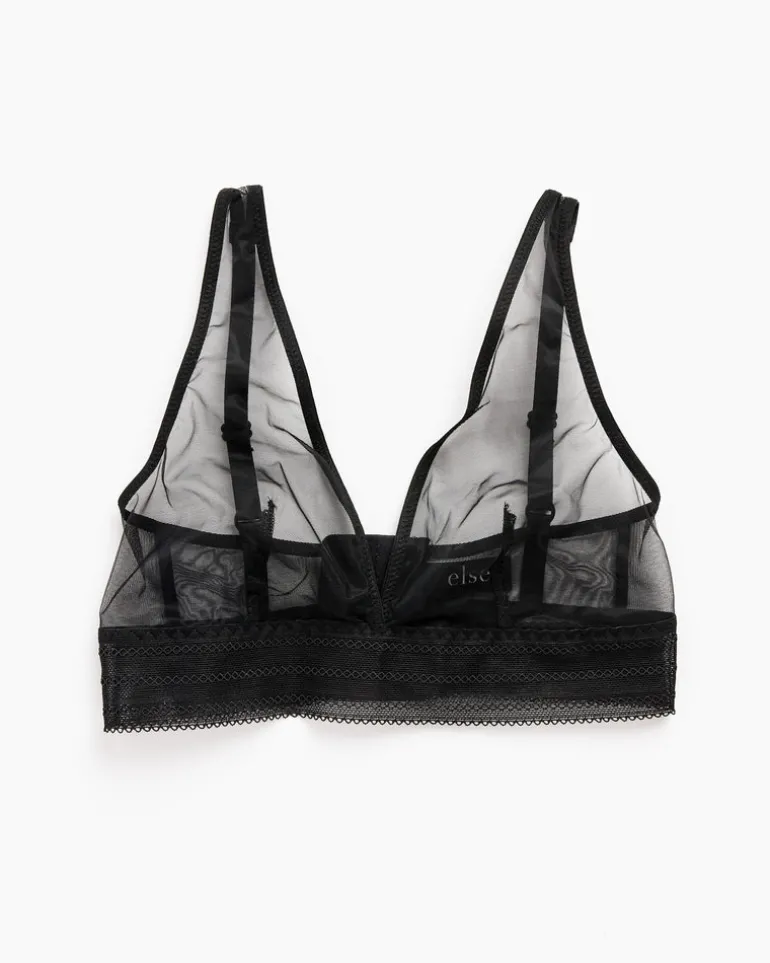 Bare Soft Plunge Bra in Black
