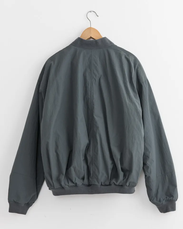 Basement Bomber Jacket in Slate