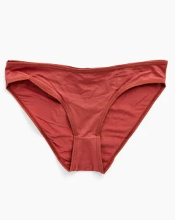 Bell Pant in Burned Red