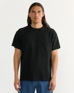 Big Pocket Tee in Black