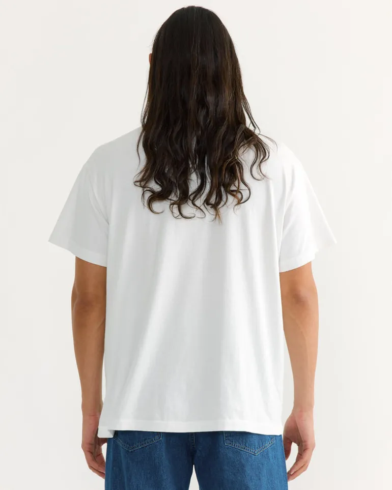 Big Pocket Tee in White