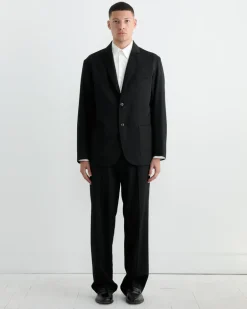 Blazer in Wool Gabardine Black