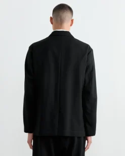 Blazer in Wool Gabardine Black