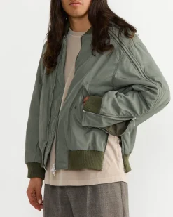 Bomber Jacket in Khaki