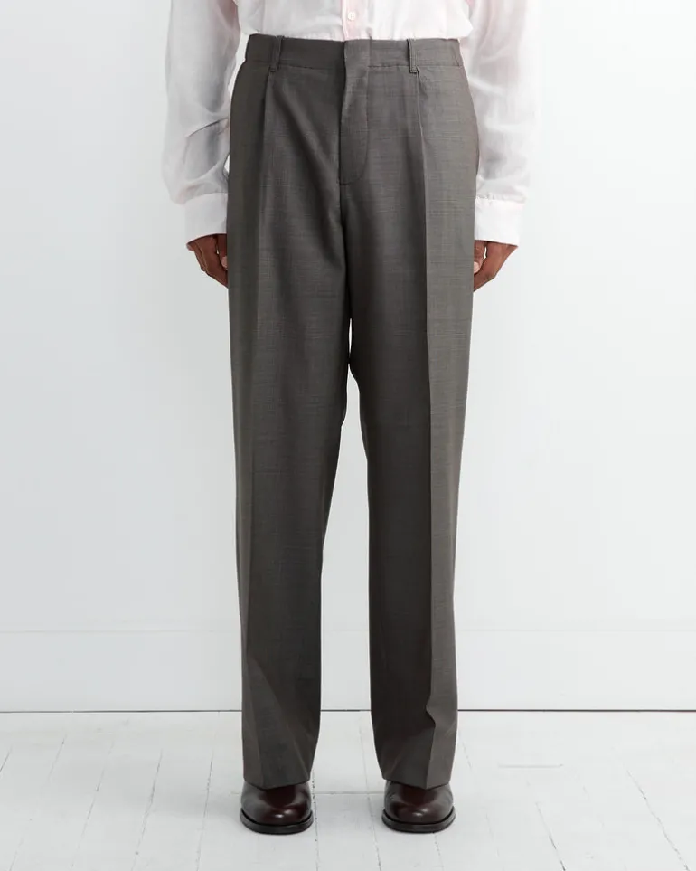 Borrowed Chino in Grey Atom
