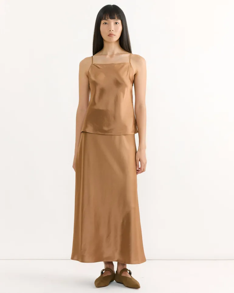 Boshan Skirt in Toasted Coconut