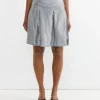 Camilla Midi Skirt in Dark Grey