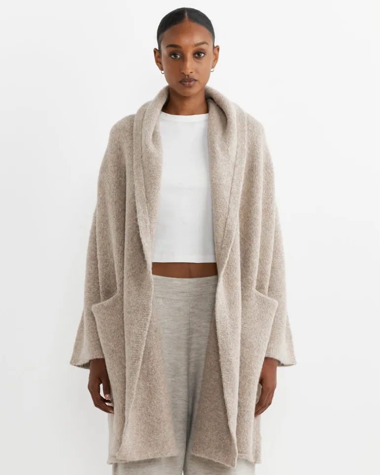 Capote Coat in Dust
