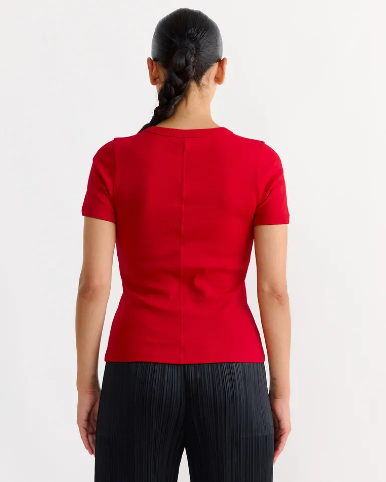 Car Tee in Red