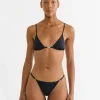 Carolina Bikini Top in Black