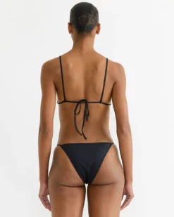 Carolina Bikini Top in Black