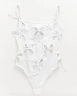 Chilla Petal One Piece in White