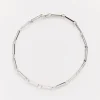Chiusa Necklace in Silver Tone