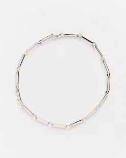 Chiusa Necklace in Silver Tone