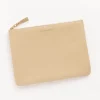 Classic Leather Line Wallet in White