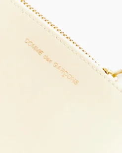 Classic Zip Pouch in Off White