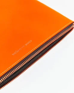 Classic Zip Pouch in Orange/Pink