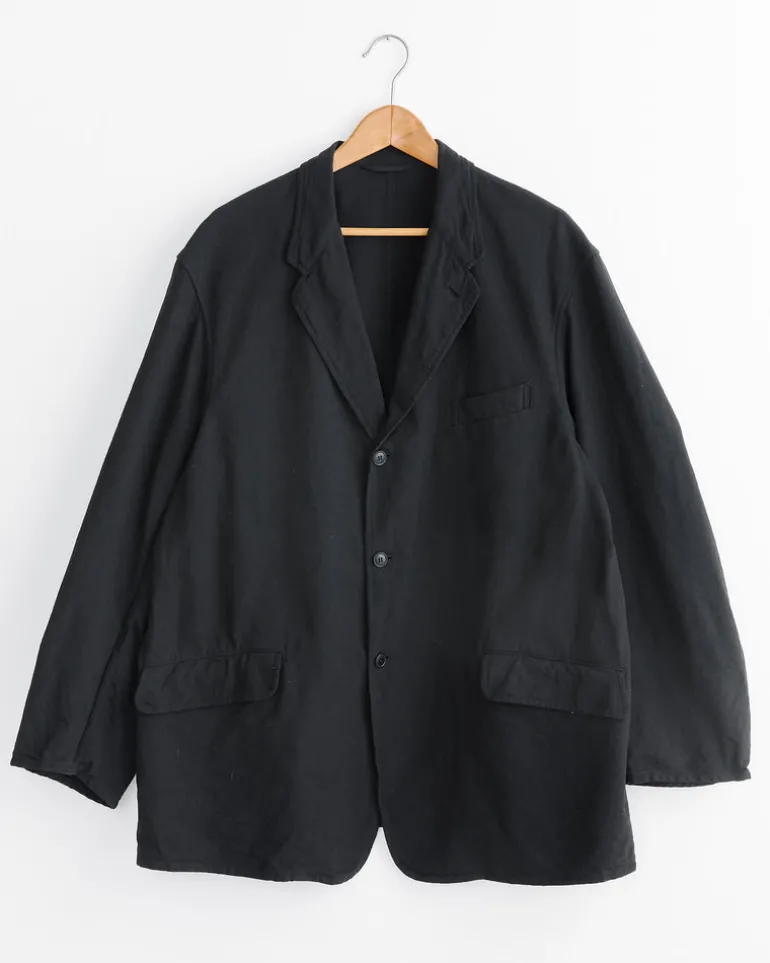 Cotton Duck Jacket in Black