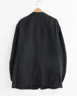Cotton Duck Jacket in Black