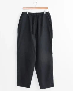 Cotton Duck Tapered Pant in Black