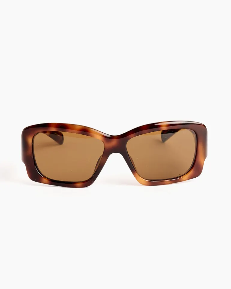 Croisiere Sunglasses in T-Shell/Silver/Brown