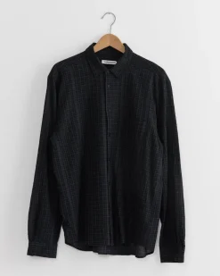 Curtis Shirt in Black/Green