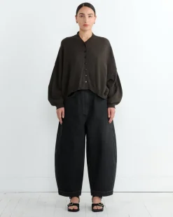 Curved Denim in Black