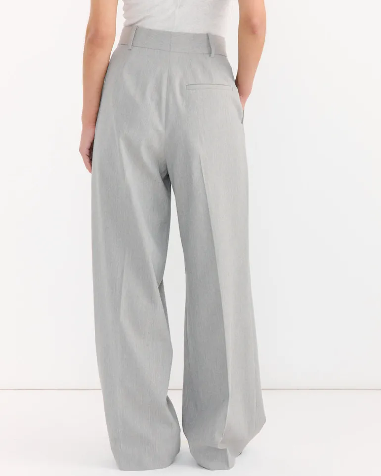 Cymbaria Pant in Grey Brown Melange