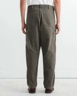 Dad's Fit Painter Pant in Army Green