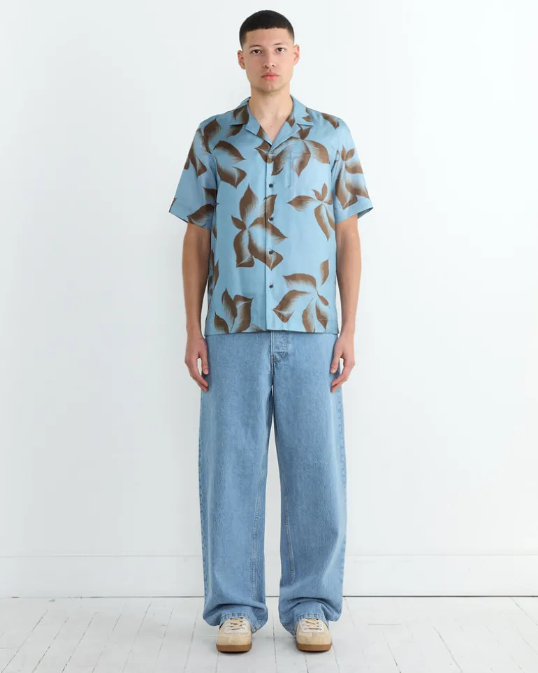 Denim Pant in Light Blue