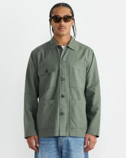 Dockside Jacket in Olive