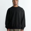 Dolphy Crew in 22oz French Terry Black