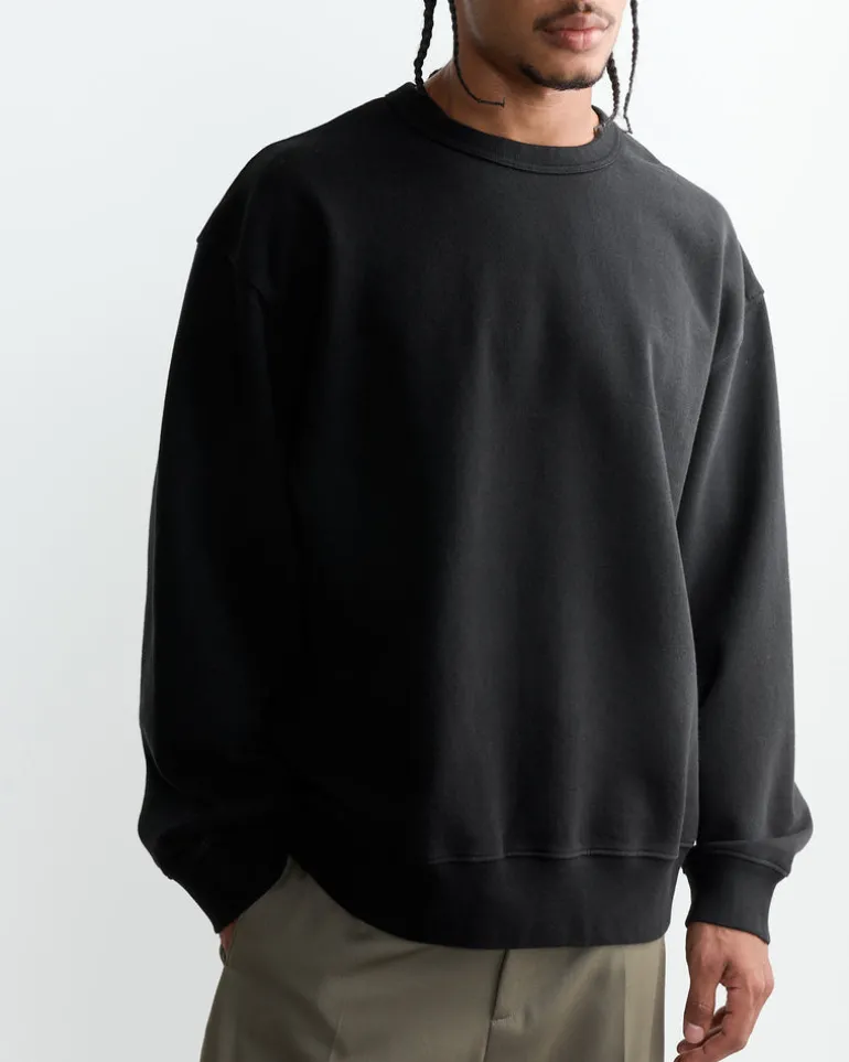 Dolphy Crew in 22oz French Terry Black