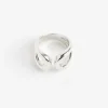 Double Beam Ring in Sterling Silver