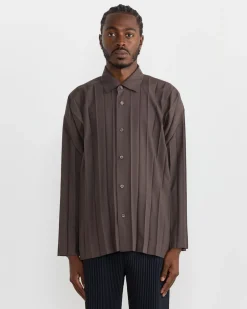 Edge Shirt in Charcoal