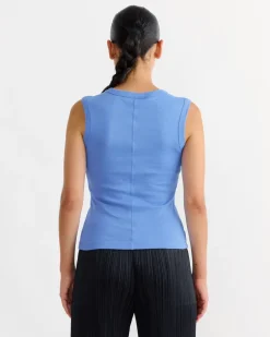 Esme Tank in Flore Blue