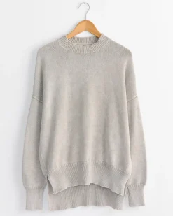 Fade Crewneck in Washed Clay