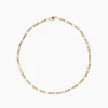 Figaro Chain in 14K Plated Brass