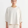 Fond Sweatshirt in Dirty White
