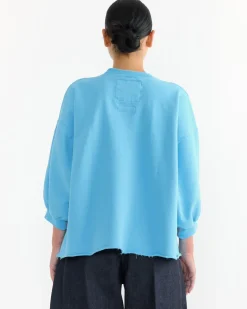 Fond Sweatshirt in Sky Blue