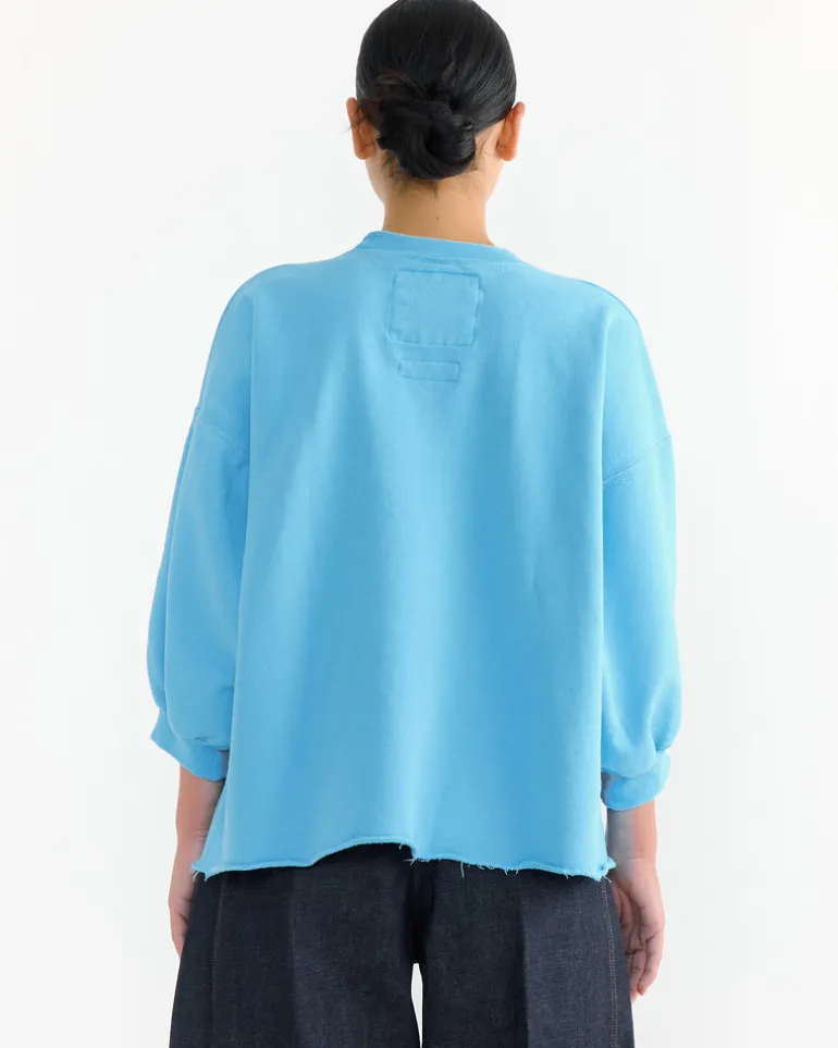 Fond Sweatshirt in Sky Blue