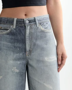 Full Cut Jean in Digital Denim Print